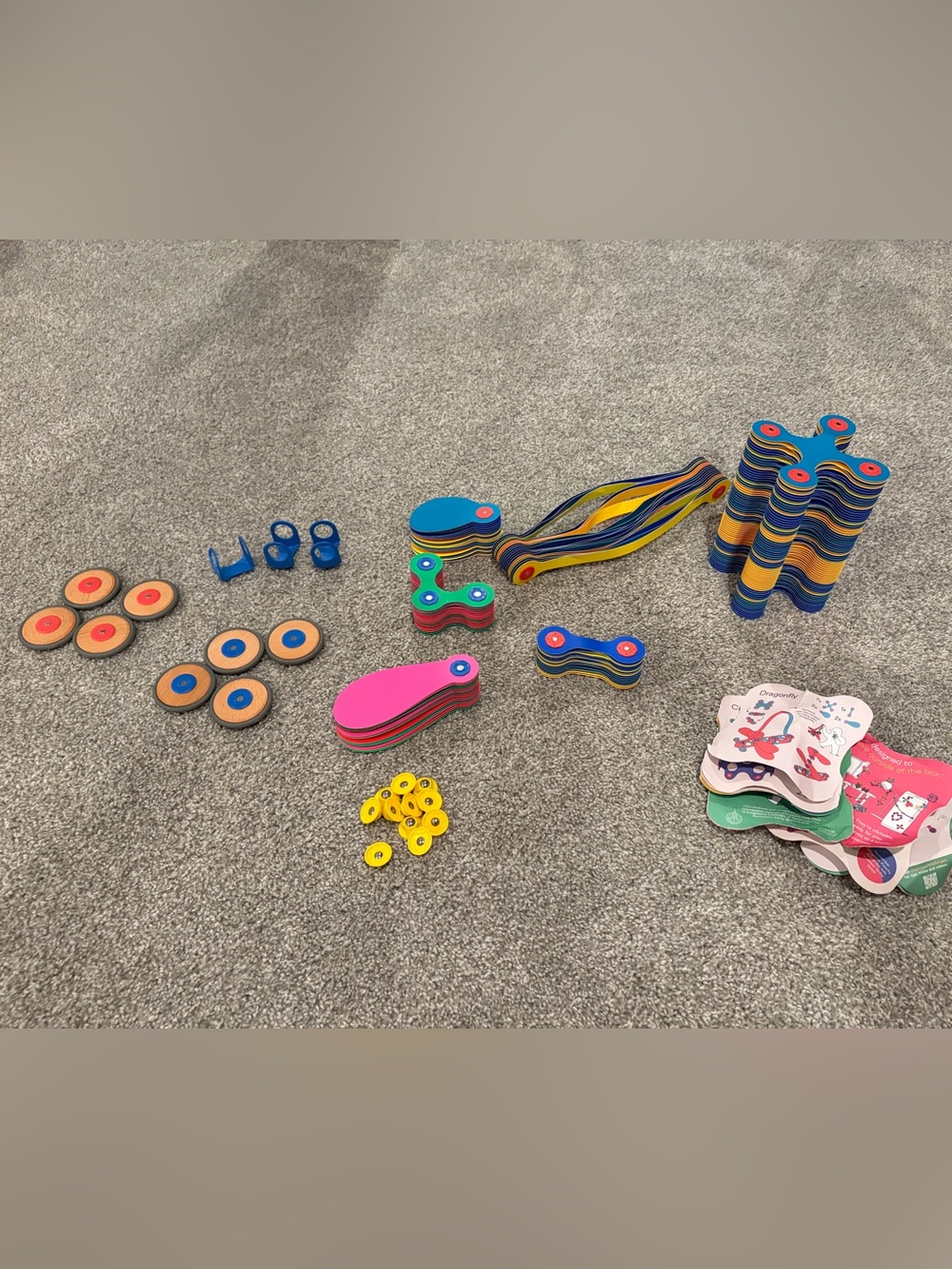 Clixo Magnetic Toys, Multiple sets combined
